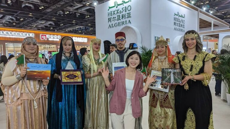 الافتتاح الرسمي لجناح الجزائر ضيف شرف معرض بيجين للكتاب