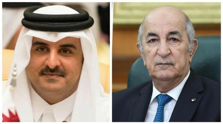 رئيس الجمهورية يتلقى تهنئة عيد الأضحى من أمير دولة قطر الشقيقة عبر مكالمة هاتفية