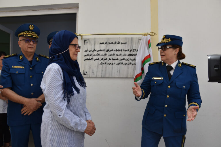 بمناسبة عيد الإستقلال والشباب، تسمية ثلاثة مرافق شرطية بإسم شهداء الواجب الوطني