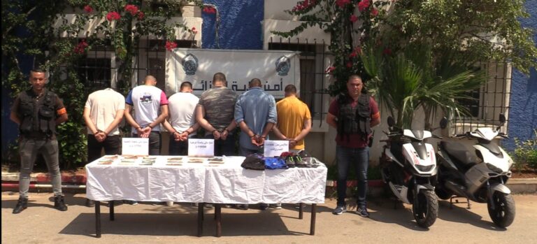 أمن الروبية يطيح بجمعية أشرار مختصة في سرقة المنازل