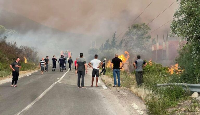 وهران : حملات تضامنية لفائدة ضحايا الحرائق
