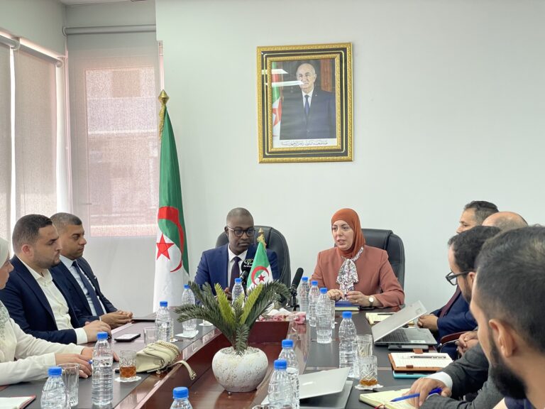 لقاء تعاوني بين رئيس المجلس الأعلى للشباب ووزيرة الرقمنة والاحصائيات