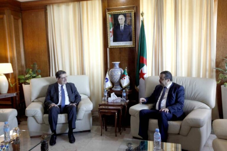 وزير الطاقة والمناجم يستقبل الأمين العام لمنتدى الدول المصدرة للغاز