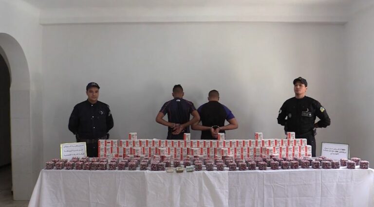 الوادي : الإطاحة بشخصيين وحجز ما يقارب 18 ألف كبسولة من المؤثرات العقلية