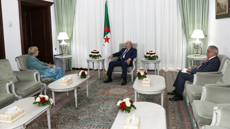 رئيس الجمهورية يستقبل سفيرة الولايات المتحدة الأمريكية