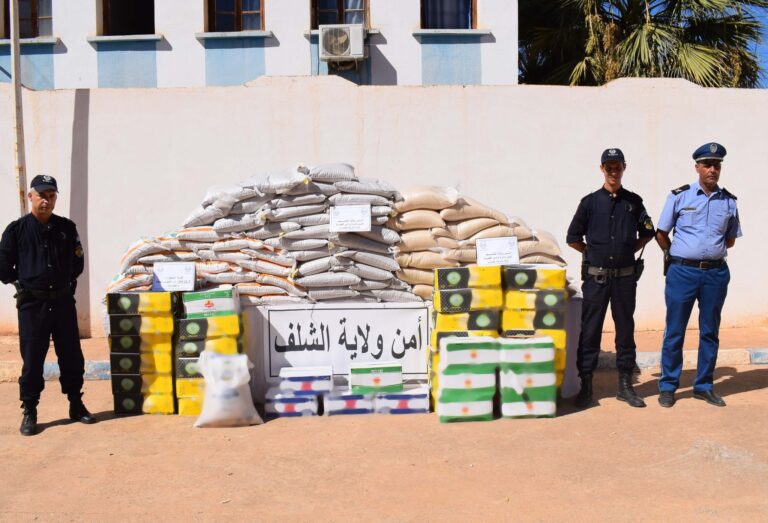 الشلف : حجز قرابة 12 قنطار من الحبوب الجافة والبقوليات