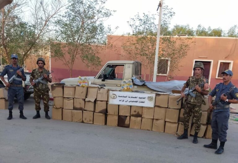 جمارك تمنراست : حجز مواد مدعمة كانت مهربة على متن ثلاث مركبات رباعية الدفع