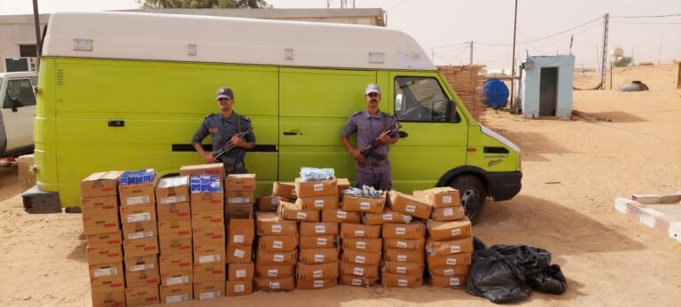 جمارك إيليزي : حجز 7435 قطعة غيار أجنبية الصنع مستوردة عن طريق التهريب