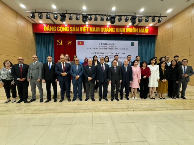 السيد علي عون يترأس أشغال الدورة الـ 12 للجنة المشتركة الجزائرية-الفيتنامية