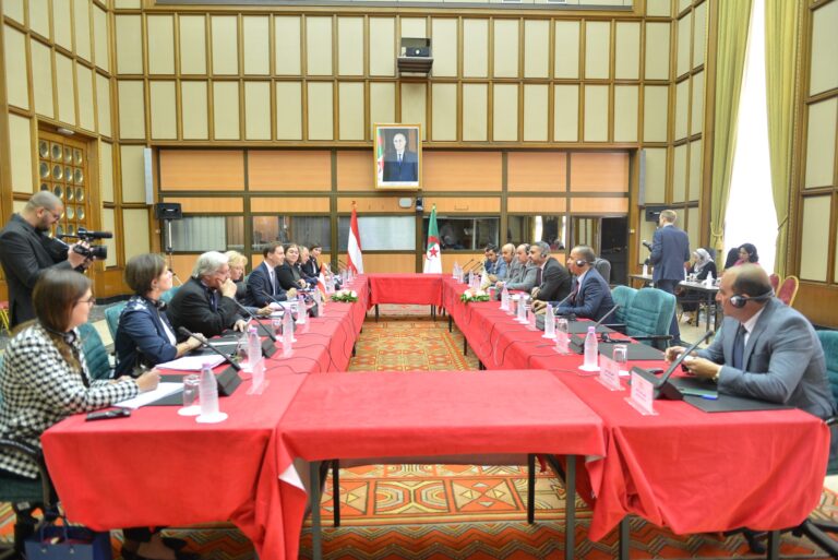 أعضاء المجموعة البرلمانية للصداقة الجزائر–النمسا يلتقون نظرائهم عن المجموعة البرلمانية للصداقة النمسا–شمال افريقيا