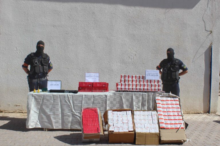 شرطة الوادي تضبط أزيد من 77 ألف كبسولة من المؤثرات العقلية وسلاحين ناريين
