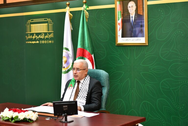 السيد ابراهيم بوغالي يترأس اجتماعا افتراضيا لرؤساء مجالس الدول الأعضاء في منظمة التعاون الإسلامي