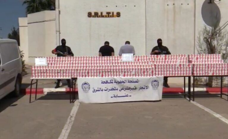 عنابة : الإطاحة بشبكة إجرامية دولية يقودها مغربي وحجز أزيد من 387 ألف كبسولة من المؤثرات العقلية