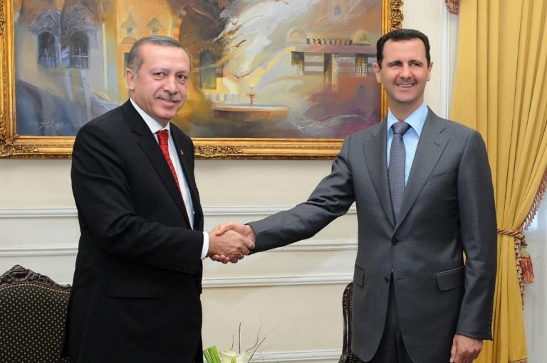 بشار الأسد يمد يده الى تركيا من اجل تحسين العلاقات بين البلدين