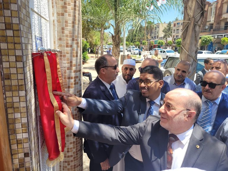 بلمهدي يشرف على تدشين مدرسة “دار الحديث ” ببلدية باش جراح “العاصمة”