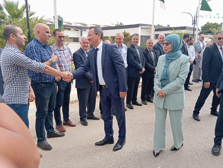 وزير الاشغال العمومية في زيارة عمل وتفقد بولاية بومرداس