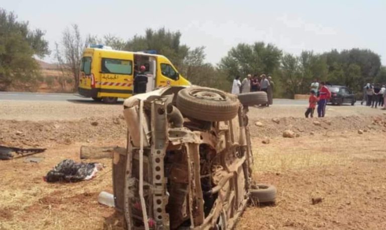 حادث مرور بولاية معسكر يخلف وفاة شخص و اصابة 3 آخرين