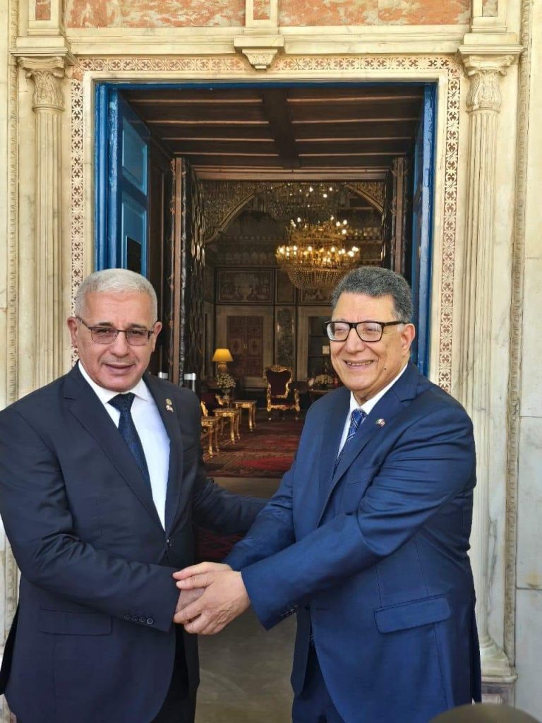 بوغالي و نظيره التونسي بودربالة يؤكدان ثبات موقف البلدين اتجاه كفاح الشعب الفلسطيني في اقامة دولته