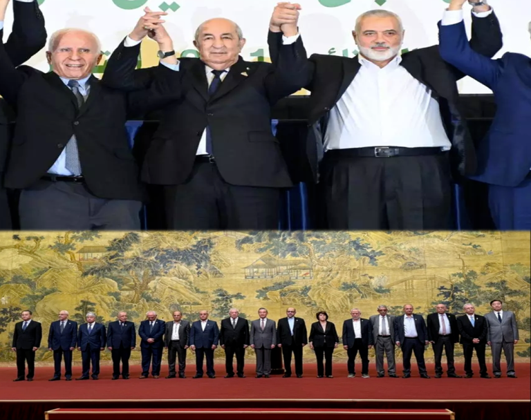 الفصائل الفلسطينية توقع على “إعلان بكين” لاستكمال مسار “اعلان الجزائر”