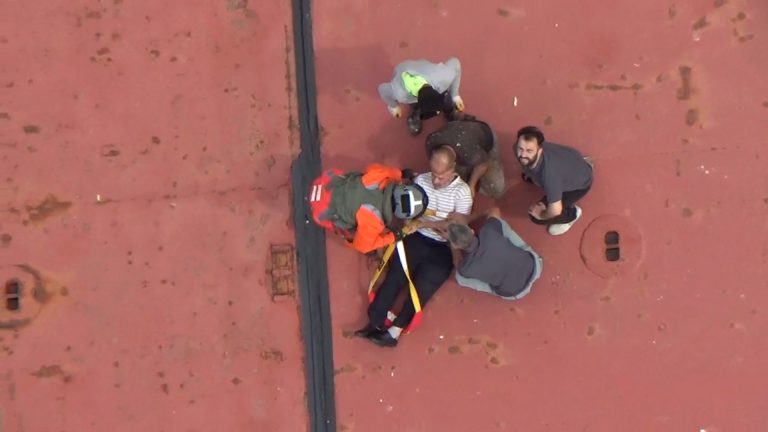 القوات البحرية : عملية إجلاء صحي لبحار من جنسية تركية