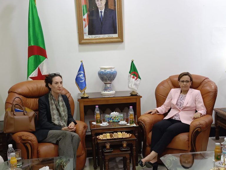 وزيرة التضامن تستقبل الممثلة المقيمة لبرنامج الأمم المتحدة الإنمائي بالجزائر