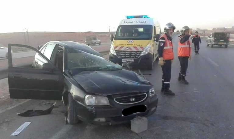 وفاة شخص وإصابة اثنين آخرين في حادث مرور بولاية الجلفة