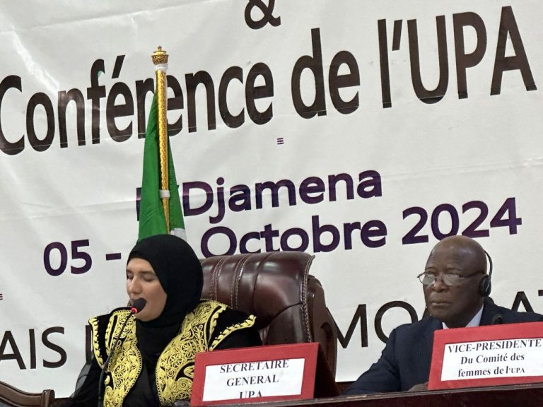 من كلمة النائب وسيلة الطيب خلال افتتاح الدورة 82 للجنة التنفيذية للاتحاد البرلماني الإفريقي