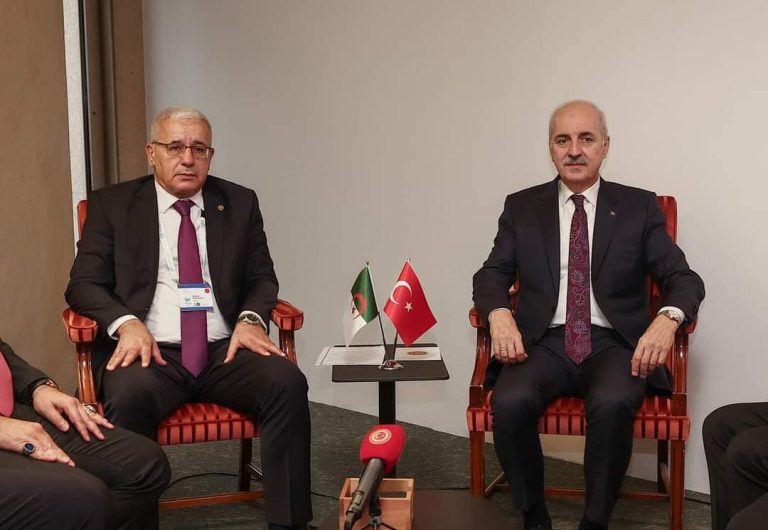 رئيس المجلس الشعبي الوطني ابراهيم بوغالي يلتقي نظيره التركي