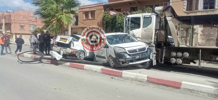 إصابة 05 أشخاص في حادث مرور بولاية باتنة