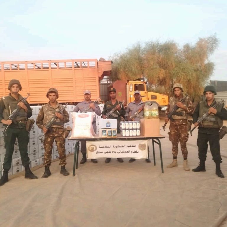 الجمارك تحبط محاولة تهريب مواد مدعمة وذات إستهلاك واسع