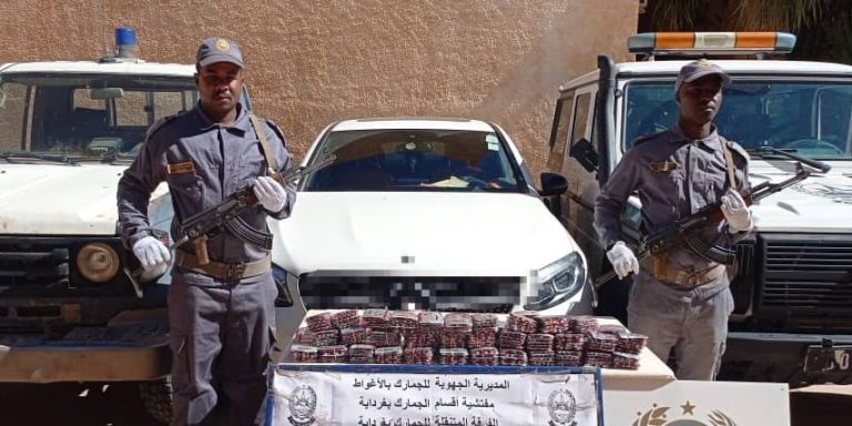 إحباط محاولة تهريب 14835 كبسولة مهلوسة من نوع بريغابالين 300 ملغ