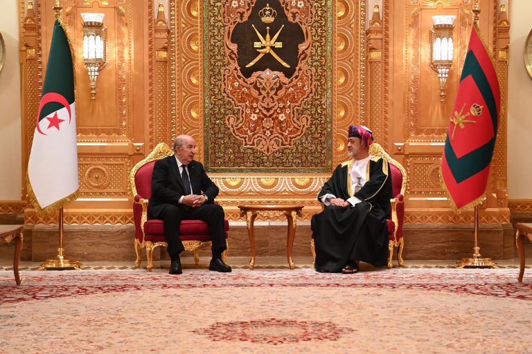 بيان مشترك بمناسبة زيارة فخامة رئيس الجمهورية عبد المجيد تبون إلى سلطنة عُمان