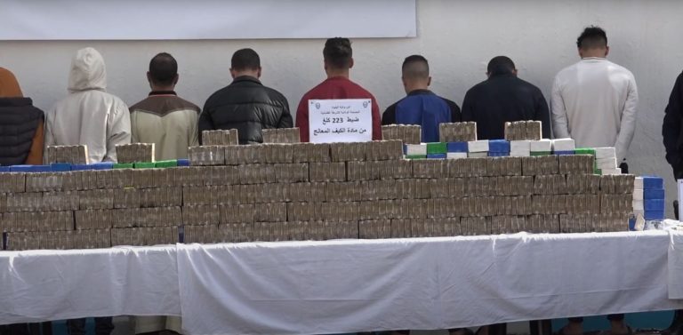 شرطة البليدة تشل نشاط شبكة إجرامية وتضبط أزيد من قنطارين من الكيف المعالج