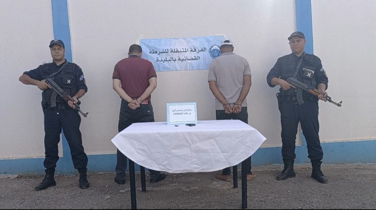 شرطة البليدة : توقيف شخصين في قضية حيازة وبيع سلاح ناري بدون ترخيص