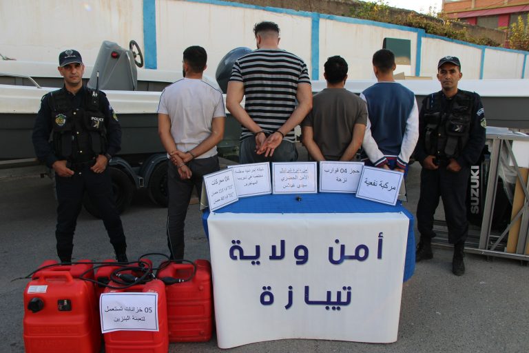 شرطة تيبازة تضع حدا لنشاط شبكة إجرامية مختصة في تنظيم رحلات إبحار سرية