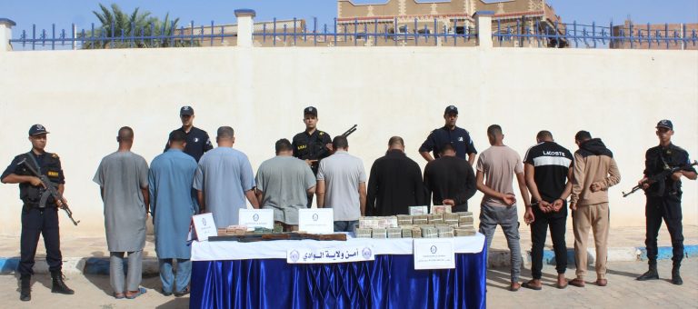شرطة الوادي تُطيح بشبكة دولية لتهريب المركبات وتسترجع 17 مركبة محل تهريب