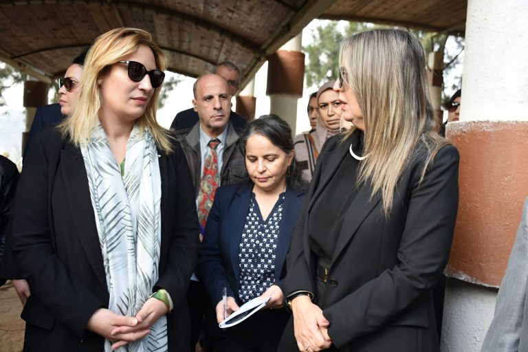 وزيرة البيئة وجودة الحياة تقف على مشروع تهيئة بحيرة الرغاية