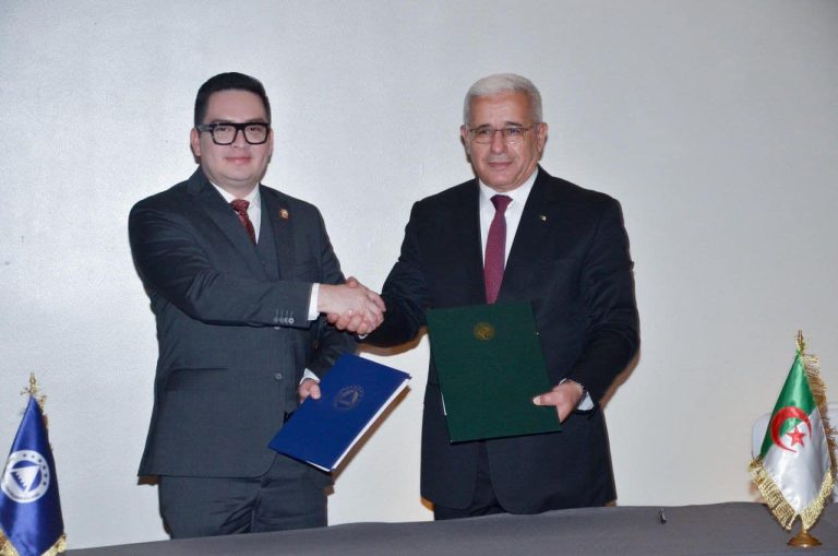 توقيع مذكرة تفاهم بين المجلس الشعبي الوطني وبرلمان عموم آمريكا الوسطى وجمهورية الدومينيكان