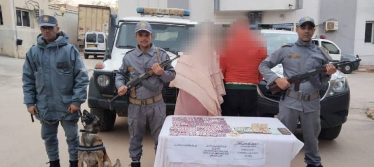 جمارك تلمسان : توقيف شخصين وحجز 829 كبسولة مهلوسة من نوع بريغابالين