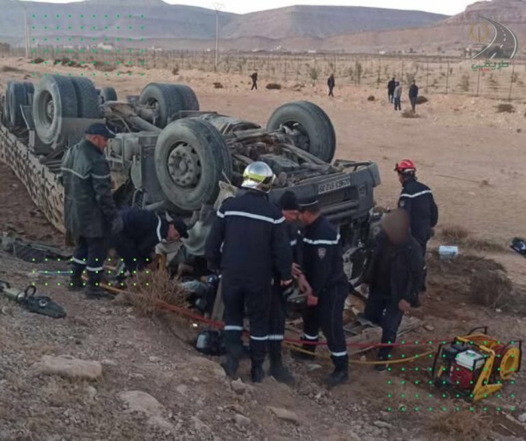 إصابة 04 أشخاص في حادث مرور بولاية المسيلة