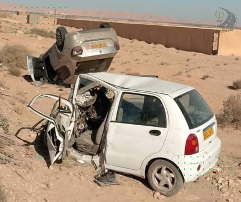 وفاة شخصين وإصابة أخر في حادث مرور بولاية بسكرة