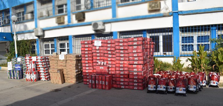 شرطة عين الدفلى تضبط كمية معتبرة من مواد تبغية مقلدة مجهولة المصدر