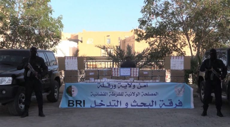 شرطة ورقلة توقف شخص وتحجز قرابة 120 ألف كبسولة من المؤثرات العقلية