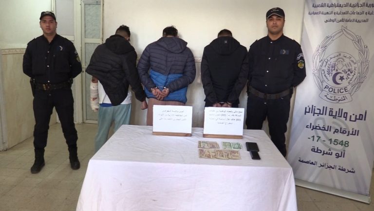 شرطة العاصمة تطيح بمجموعة إجرامية مختصة في السرقة بالعنف