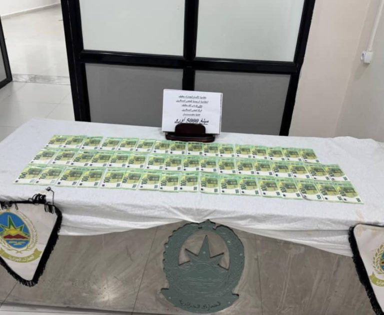 جمارك سطيف تحجز 5000 أورو غير مصرح به بحوزة مسافر عبر رحلة جوية قادمة من ليون