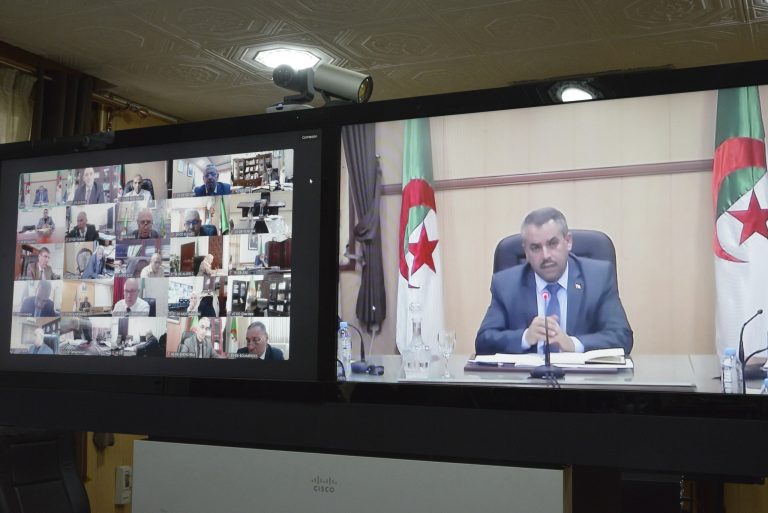 وزير التربية الوطنية يترأس ندوة مرئية مع مديري التربية للولايات