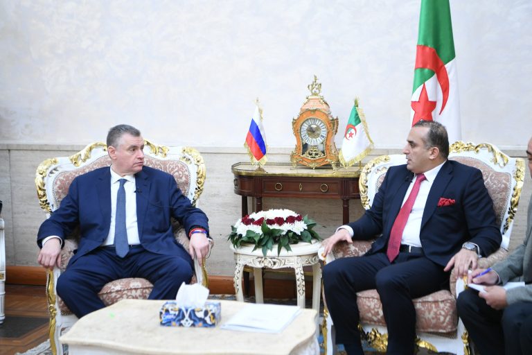 رئيس لجنة الشؤون الخارجية بالمجلس الشعبي الوطني يستقبل نظيره بمجلس الدوما