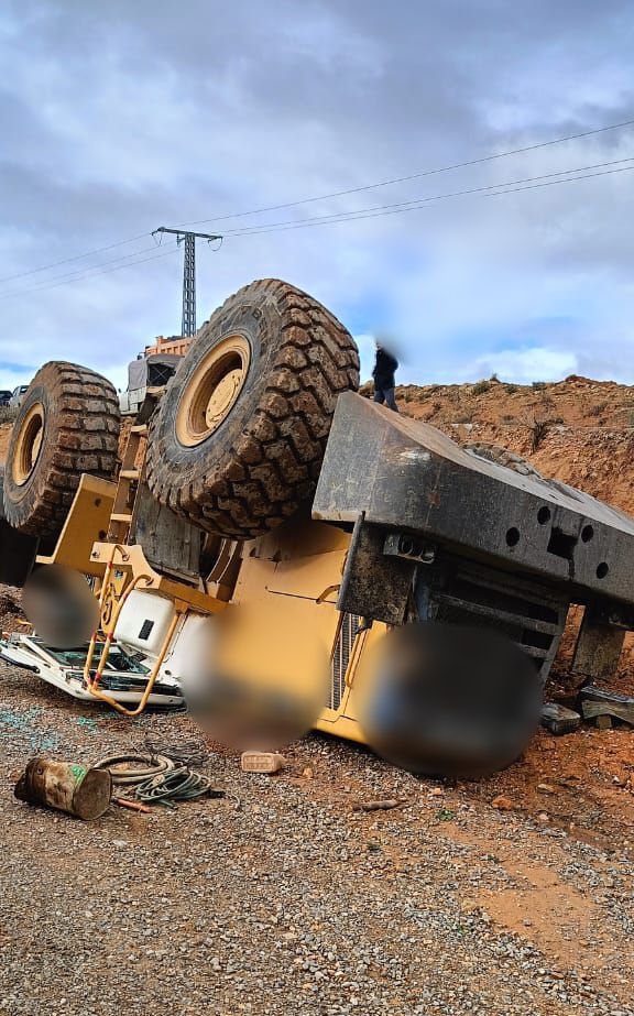 وفاة شخص في حادث انقلاب جرار بولاية قسنطينة