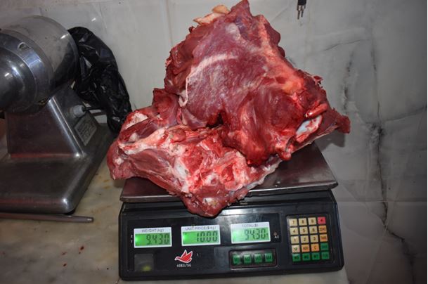 شرطة قالمة تحجز كمية معتبرة من اللحوم الحمراء