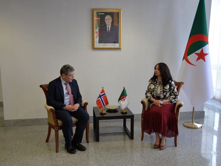 كاتبة الدولة لدى وزير الخارجية تستقبل المبعوث الخاص لمنطقة الساحل بوزارة الخارجية النرويجية